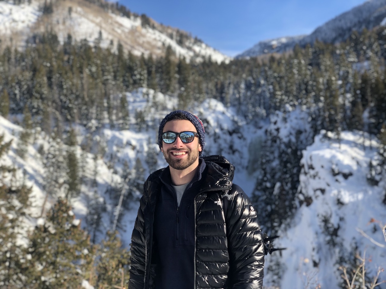 Brandon Gotlieb in the mountains